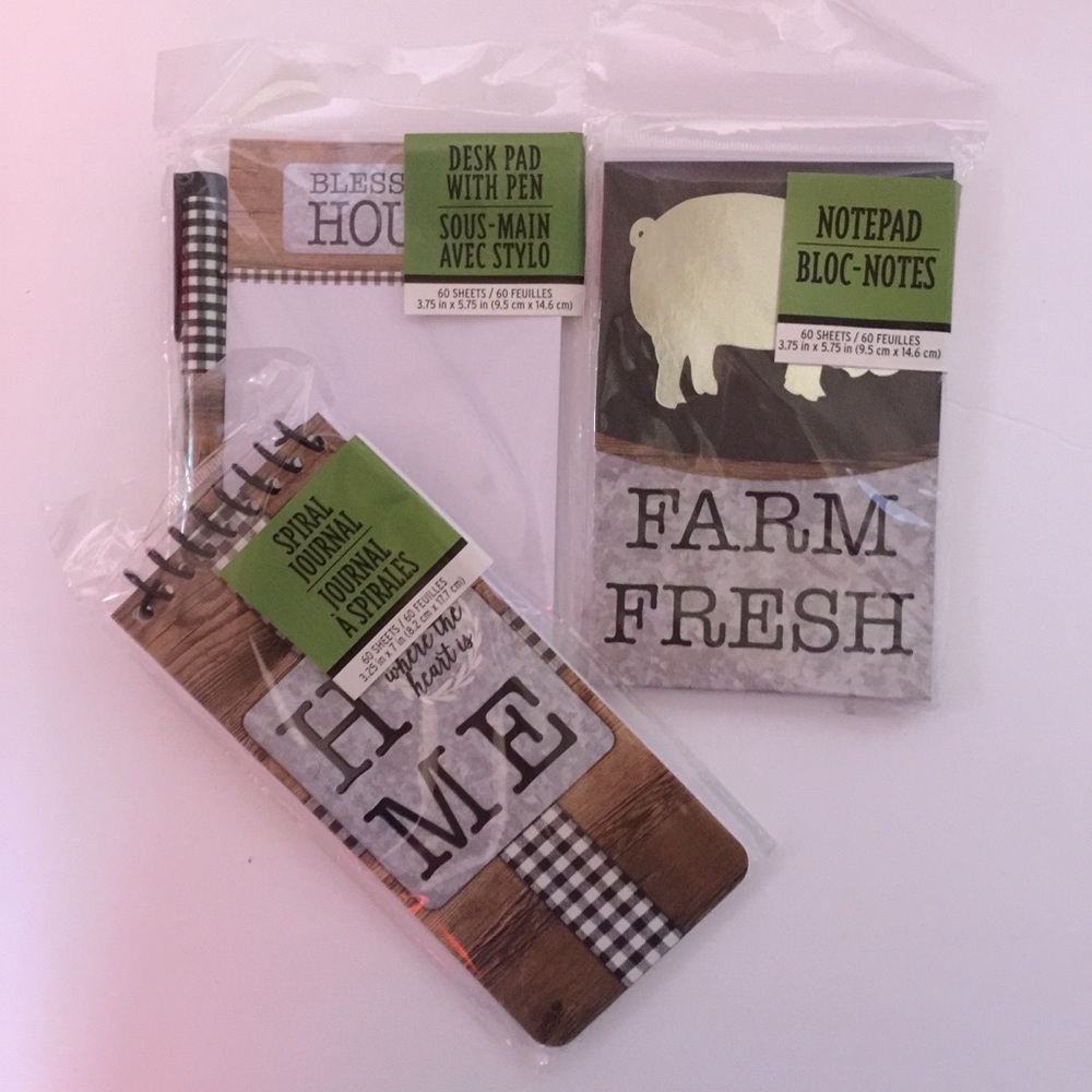 Farmhouse stationary set